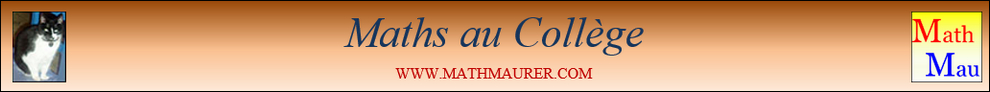 bannière du site www.mathmaurer.com pour le collège