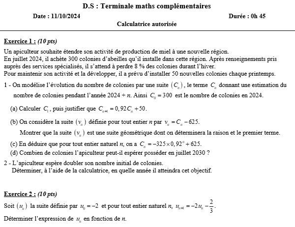 Suites arithmético-géométriques