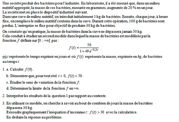 Etude d'une fonction polynôme et TVI